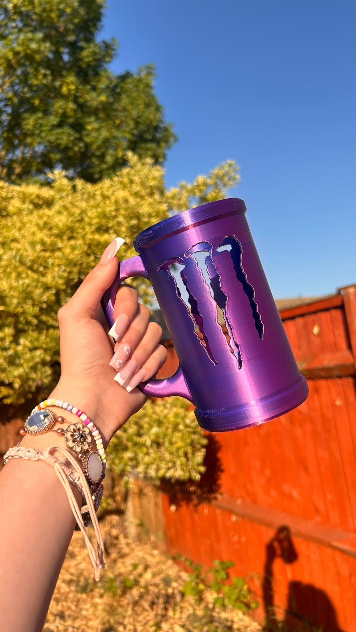 Tricolor Can Holder Monster