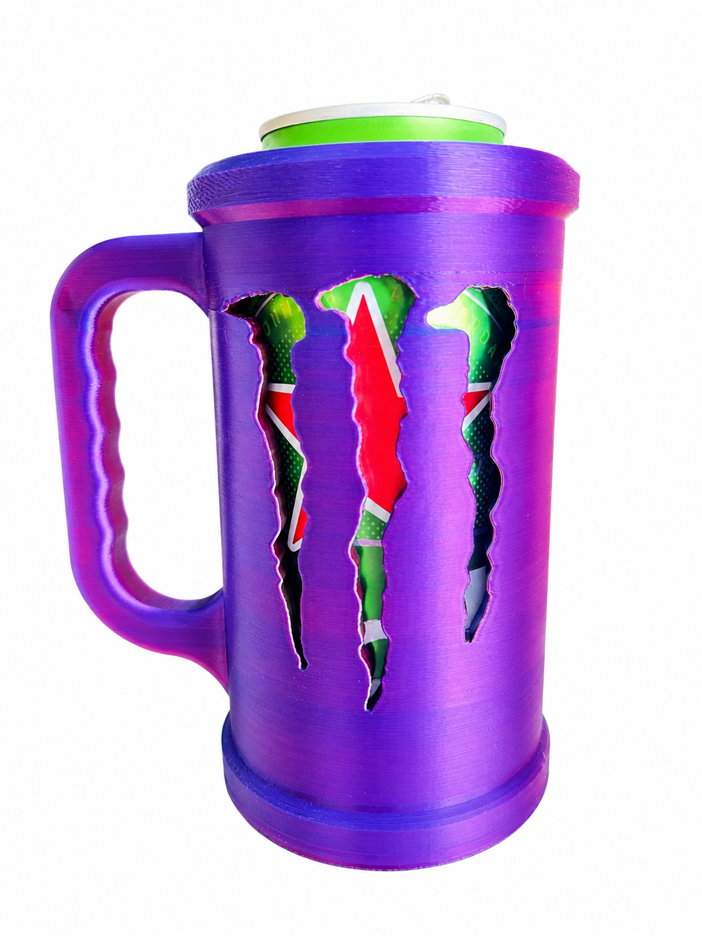 Tricolor Can Holder Monster